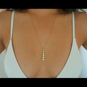 Minimalist bikini body chain jewelry chic boho